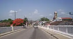 The Carretera Central across Santo Domingo