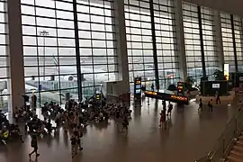 Waiting and boarding area of Terminal 2