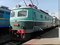 Electric locomotive ChS3-45 in Moscow Railway Museum, Russia