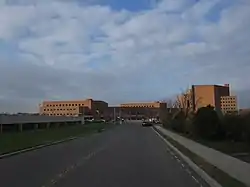 The Suffolk County court buildings in Central Islip in 2009.