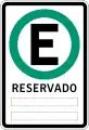 RA-2Reserved parking