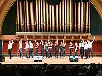 The Compulsive Lyres performing at 2019 ICCA Quarterfinals.