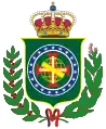 Coat of arms of the Kingdom of Brazil, after the declaration of independence