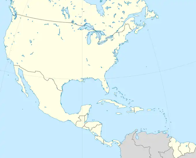 2011–12 CONCACAF Champions League is located in CONCACAF