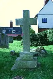 Headstone of Charles Obins Torlesse