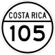 National Secondary Route 105 shield}}