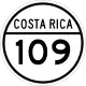 National Secondary Route 109 shield}}