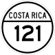 National Secondary Route 121 shield}}