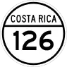 National Secondary Route 126 shield}}