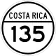 National Secondary Route 135 shield}}