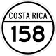 National Secondary Route 158 shield}}