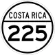 National Secondary Route 225 shield}}