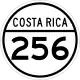 National Secondary Route 256 shield}}