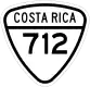 National Tertiary Route 712 shield}}