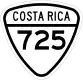 National Tertiary Route 725 shield}}