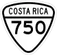 National Tertiary Route 750 shield}}