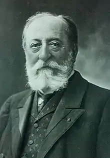 Camille Saint-Saëns (by Nadar) famously included a prominent organ part in his Symphony No. 3, which is thus sometimes known as the Organ Symphony