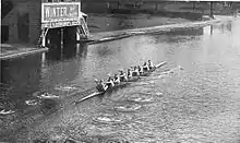 CUBC practising in 1899