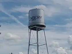 The water tower in Cabery IL.