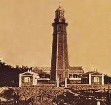 Image 48Cape Melville Lighthouse on the southern point of Balabac Island, circa 1892 (from List of islands of the Philippines)