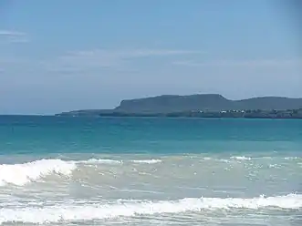 Cabo Samaná, at the eastern end of the peninsula