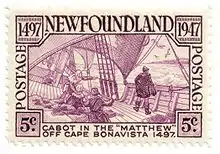 Newfoundland 1947 - John Cabot 5¢