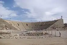 Image 52Remains of the Roman theater in Caesarea Maritima (from Culture of Israel)