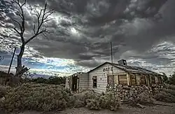 An abandoned cafe in Alabama Hills