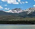 Cairngorm seen from Pyramid Lake