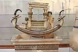 Egyptian tomb models as funerary goods. Egyptian Museum in Cairo