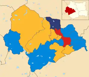 2008 results map