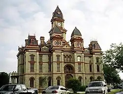 The Caldwell County Courthouse in Lockhart