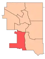 Calgary Federal Districts