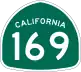 State Route 169 marker