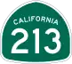 State Route 213 marker