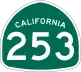 State Route 253 marker