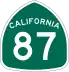 State Route 87 marker