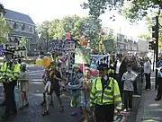 2007 Friends of Camberwell Baths campaign march through Camberwell.