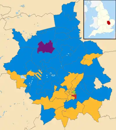 2009 results map