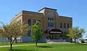 The Camden County Courthouse in Camdenton