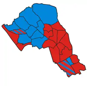 Camden 1978 results map