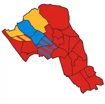 Camden 1994 results map