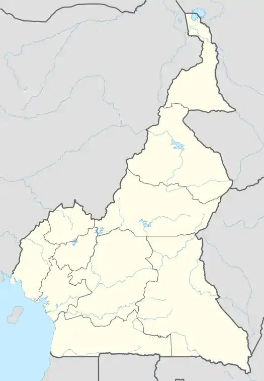 Edéa is located in Cameroon