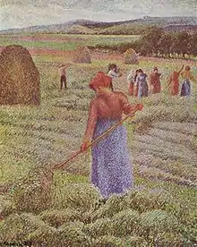 Haying at Eragny, 1889