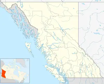 Gambier Harbour is located in British Columbia