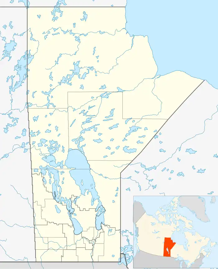 Leaf Rapids is located in Manitoba