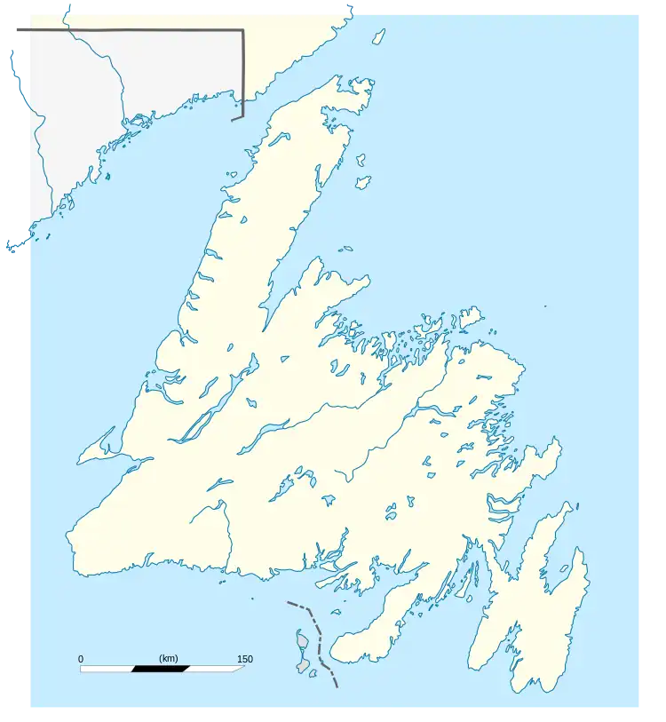 Map of Atlantic Canada