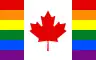 Canada  Canadian Pride Flag[additional citation(s) needed]