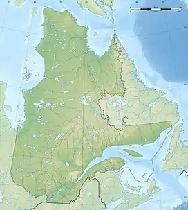 1732 Montreal earthquake is located in Quebec