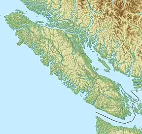 Comox Lake is located in Vancouver Island